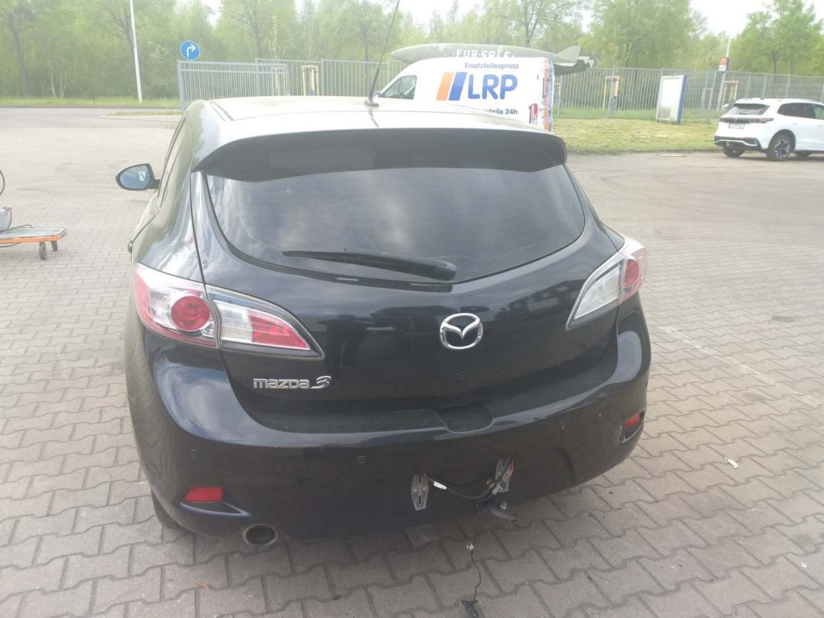 Mazda 3 BL original Au&szlig;enspiegel links elektrisch anklappbar 16W Schwarzmetallic Bj.2012